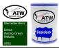 Preview: Mercedes-Benz, British Racing Green Metallic, 6763: 500ml Lackdose, von ATW Autoteile West.